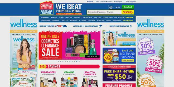 2021年澳大利亞10大電商網站排名